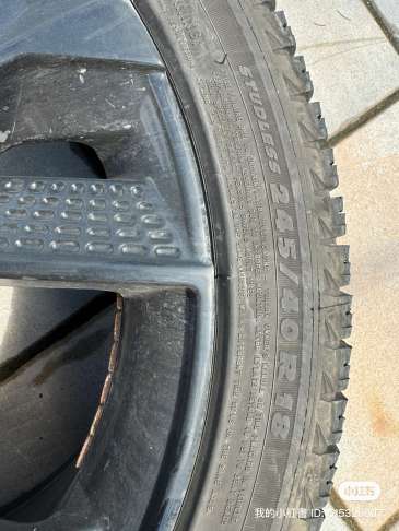多伦多出闲置Michelin雪胎带轮毂audi a/s5