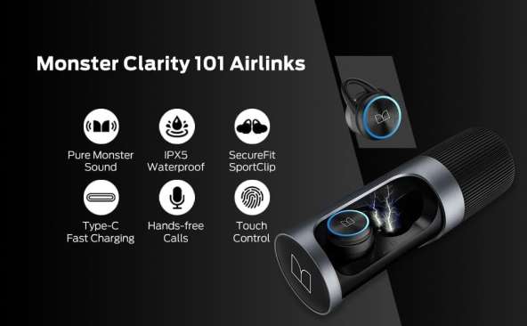 Monster Air Link 101 Bluetooth Water Proof
