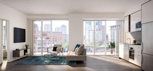 即住Bathurst/Richmond 3房3浴厕, $4300/月包车位