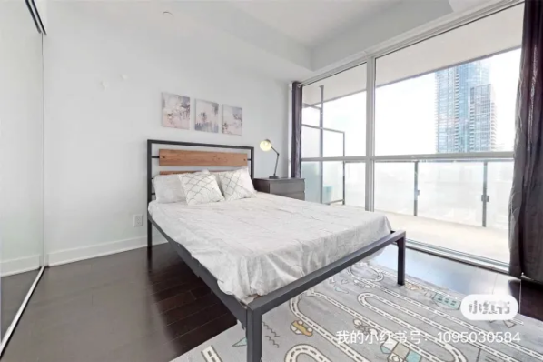 多伦多市中心1+1 condo 出租,租金2800即住
