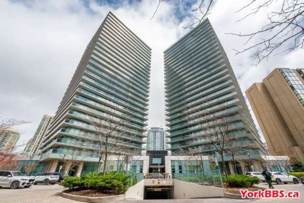 Yonge/Finch 2室2卫 master/second bedroom 出租，可立刻入住