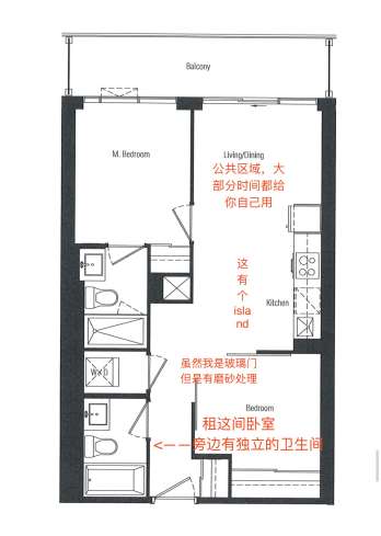 多伦多Downtown 靓房招租 房东直租 有意者私信 整租/分租都可