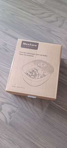 全新MaxKare Foot Spa 智能加热 三合一 水疗按摩足浴盆