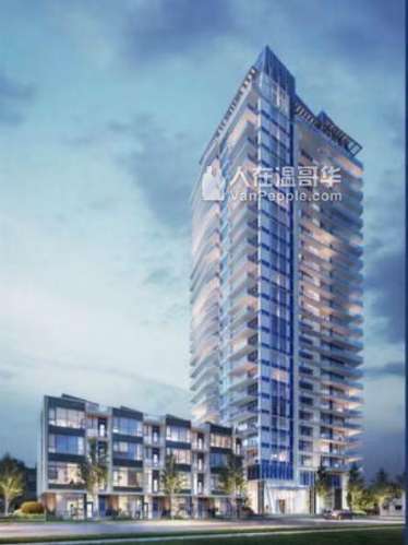 出租本拿比Metrotown带空调两房两卫高档公寓