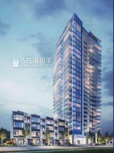 出租Metrotown22楼带冷暖空调公寓