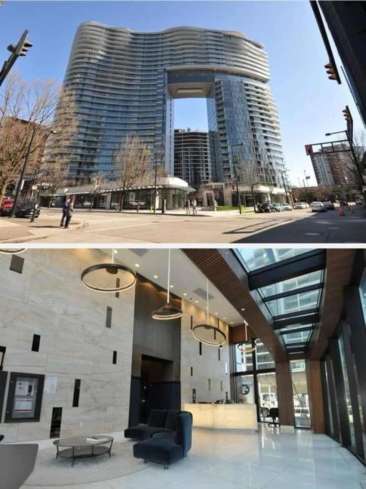 Yaletown一房一厅一Den带家具
