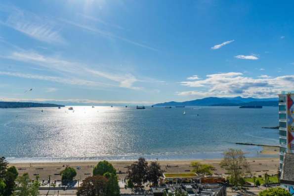 温哥华无敌海景2房2卫+书房公寓