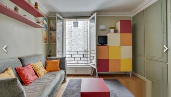 巴黎17区studio，5 Rue de Lévis 75017，租金1450，