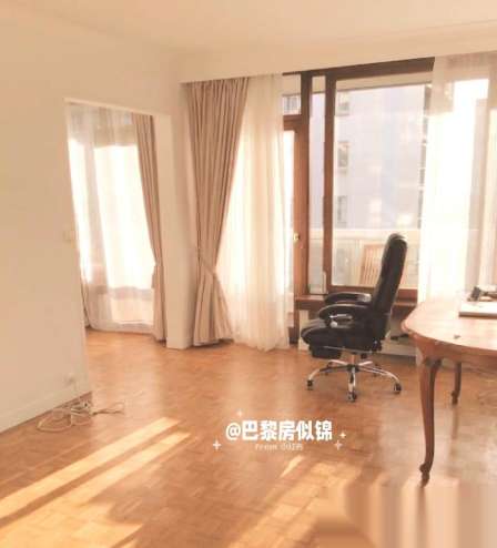 小巴黎15区近7区6号线Dupleix朝南采光好中央供暖供热水52平带双阳台两室