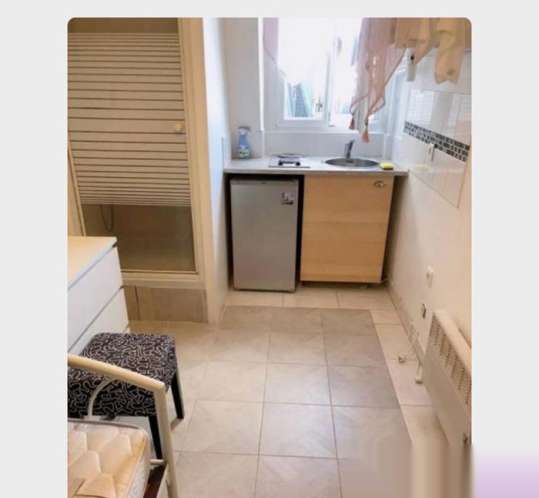 小巴黎16区靠近铁塔，地铁站附近独立studio 出租580欧拎包入住。室内单人