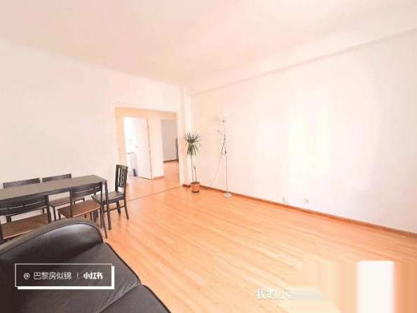 合租房92 Boulogne Billancourt 近9/10号线两房一厅带家