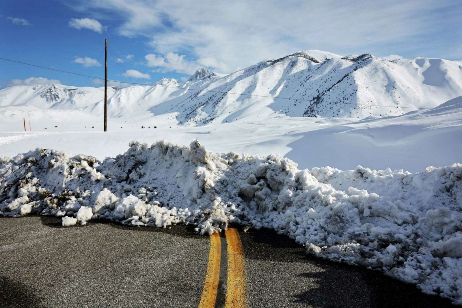 California’s historic snowpack remains massive. And it’s not melting that fast